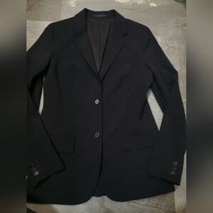 Theory Elegant Black Women's Blazer. Long Sleeve. Wool Blend. Size 8.